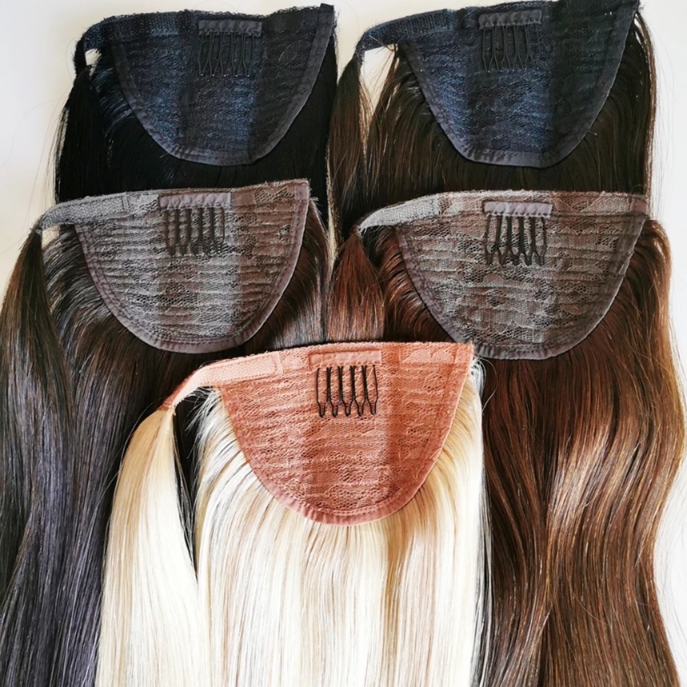 CLIP IN PONYTAIL PRICES VARY ACCORDING TO LENGTHS 14” - 28” $120 to $230